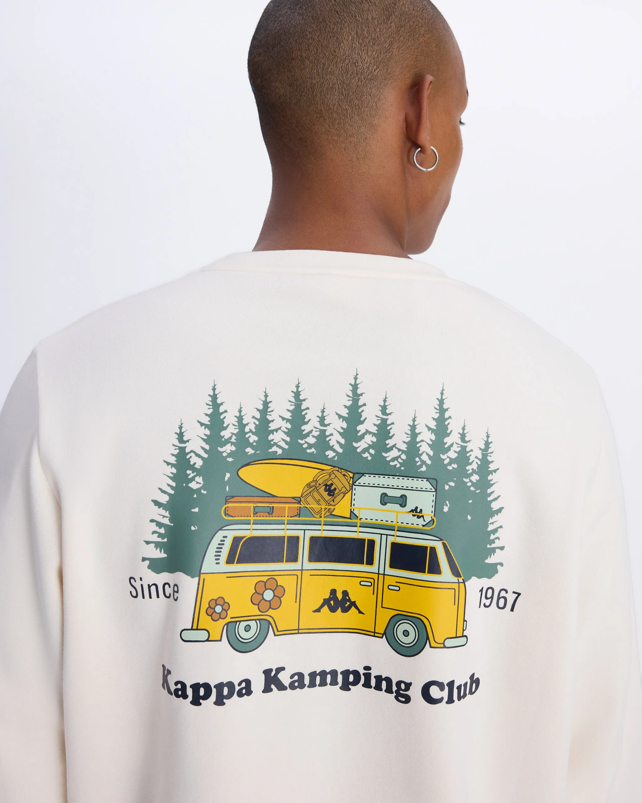 Kappa Authentic Authentic Graphik Pyke Unisex Sweatshirt