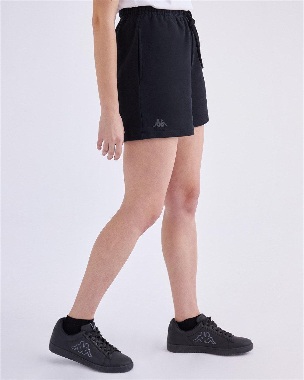 Kappa Authentic Gabriellax Tk Kadın Siyah Günlük Şort - 351E16W-005