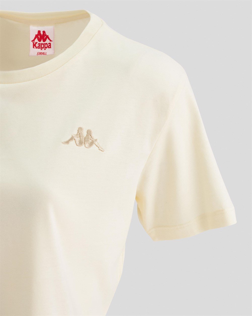 Kappa Authentic Ghigax Tk Kadın Beyaz Günlük T-shirt - 381G8MW-H15