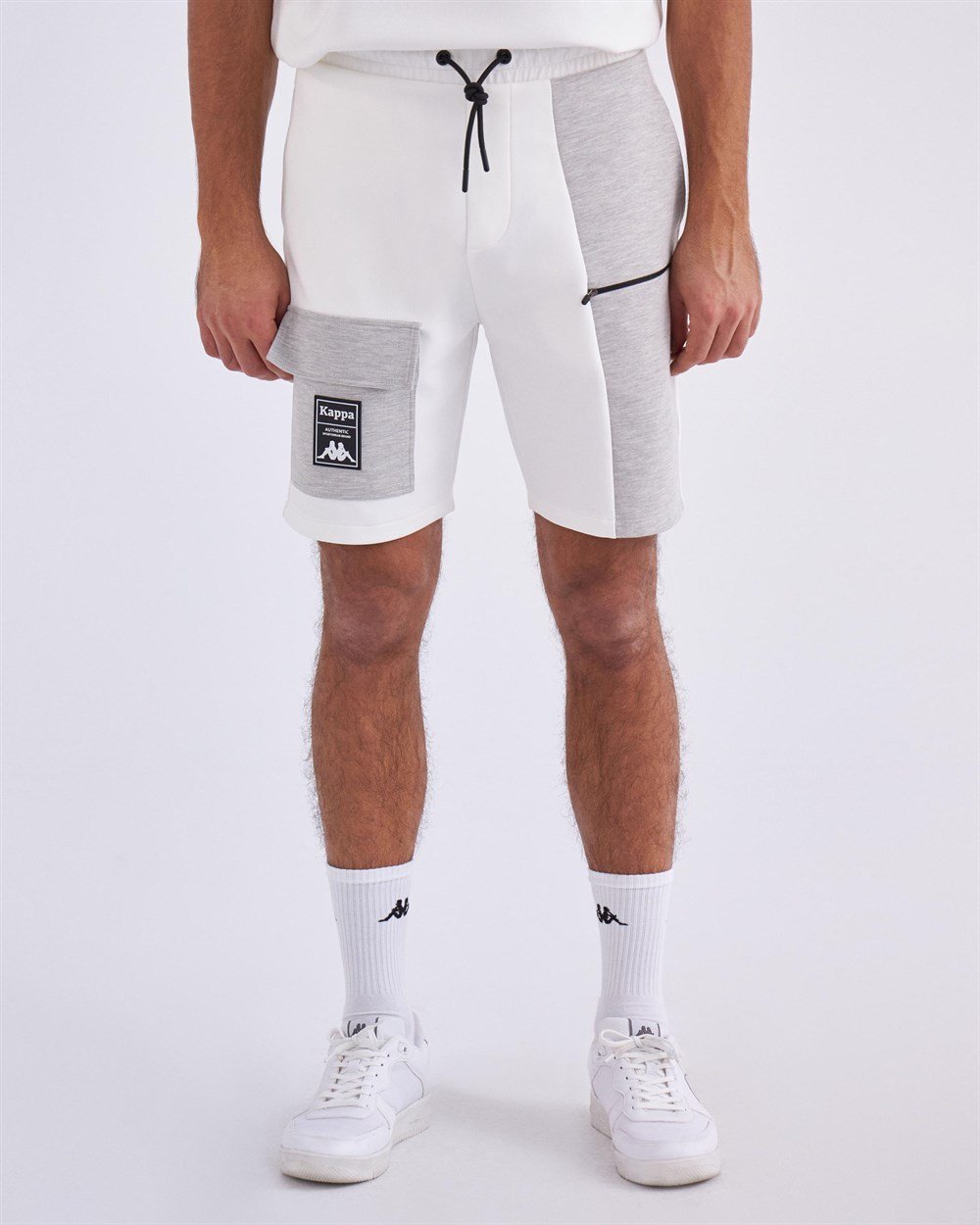 Kappa Authentic Tier One Letis Tk Erkek Beyaz Günlük Şort - 331F7KW-A0D
