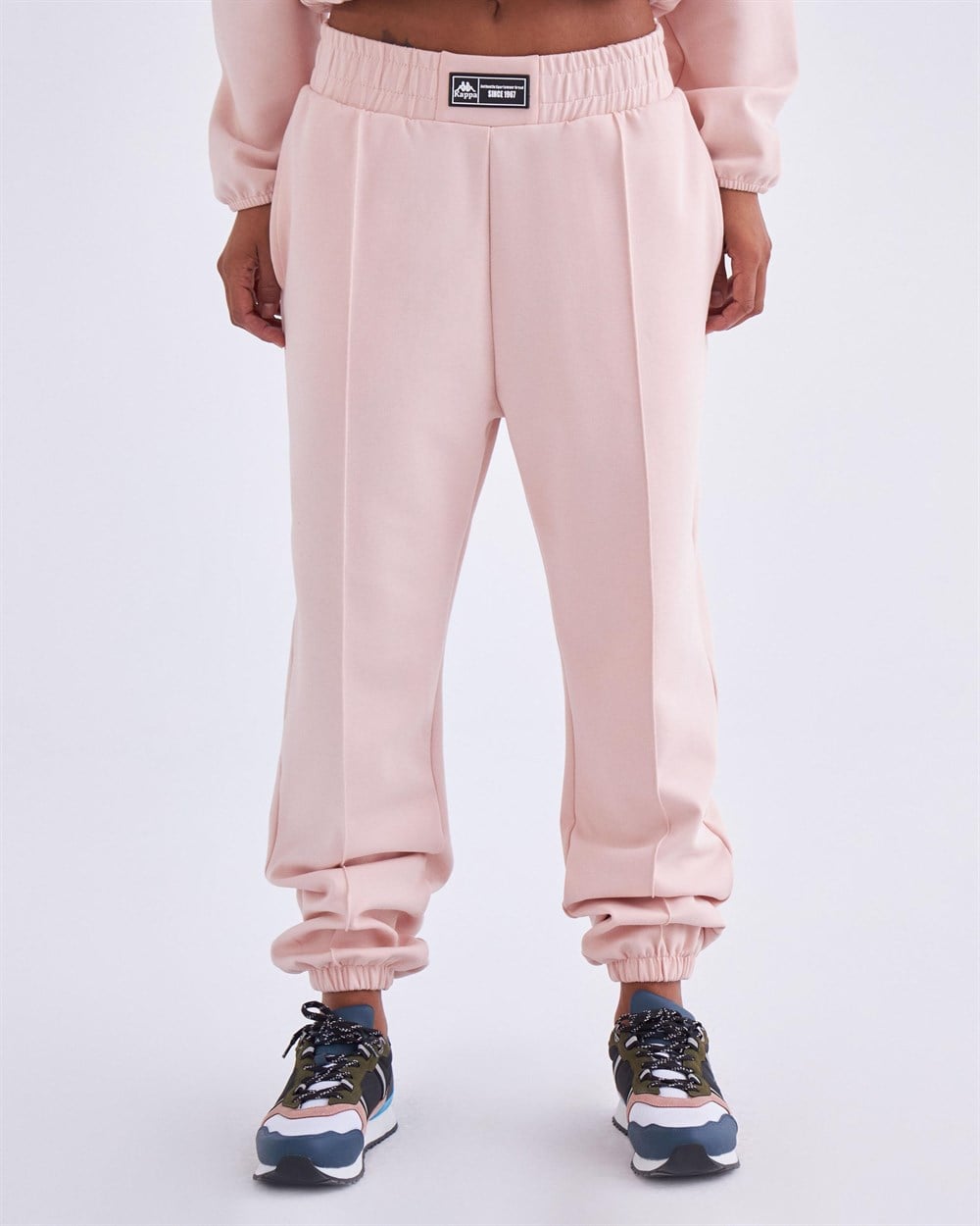 Kappa Authentic Tier One Letsie Tk Kadın Pembe Günlük Eşofman Altı - 381K1UW-W71
