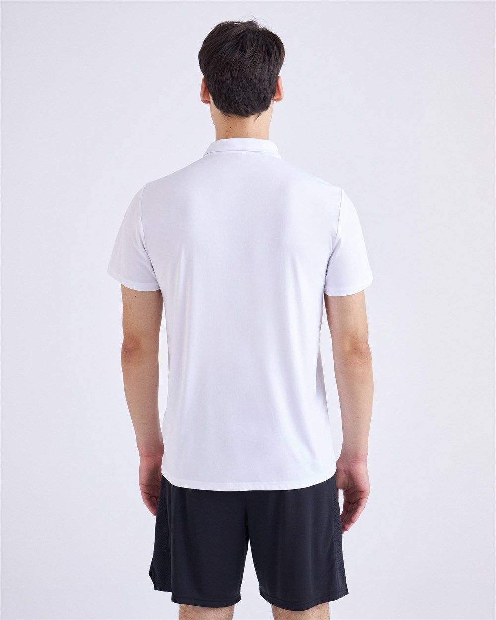 Kappa Kombat Poly Polo Tk Erkek Beyaz Antrenman T-shirt - 331D53W-001