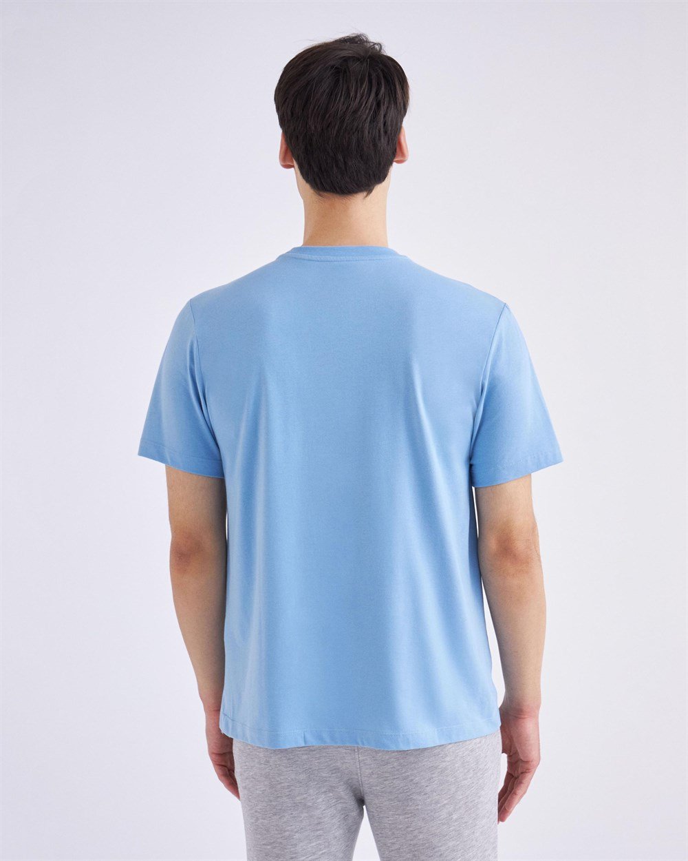 Kappa Logo Cromen Tk Erkek Mavi Antrenman T-shirt - 331F1NW-319