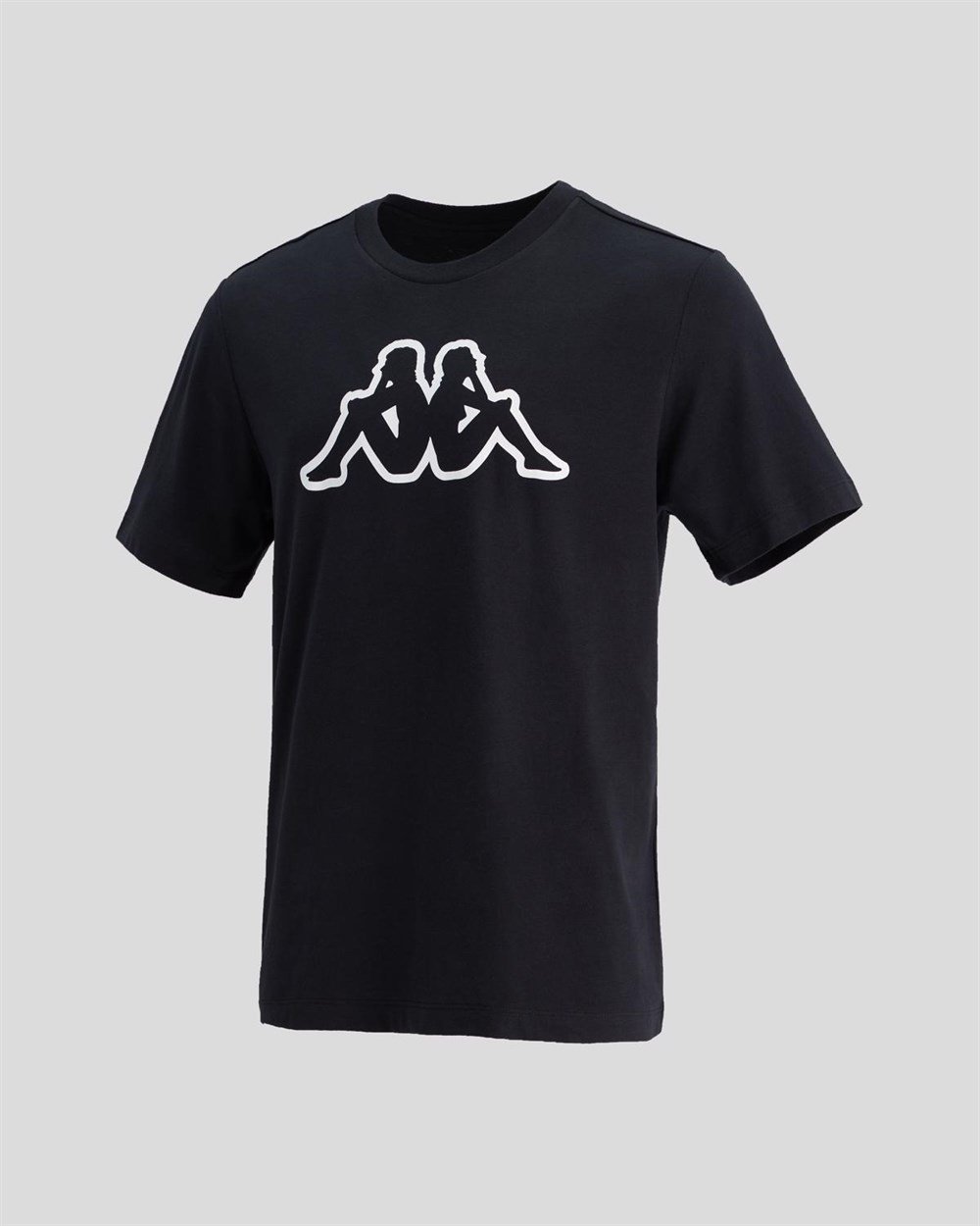 Kappa Logo Cromen Tk Erkek Siyah Antrenman T-shirt - 331F1NW-005