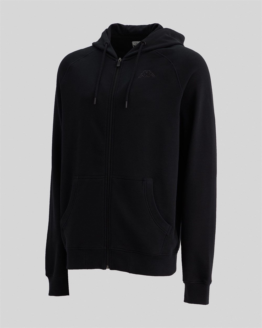 Kappa Logo Jackus Slim Tk Erkek Siyah Antrenman Ceket - 321G7KW-005