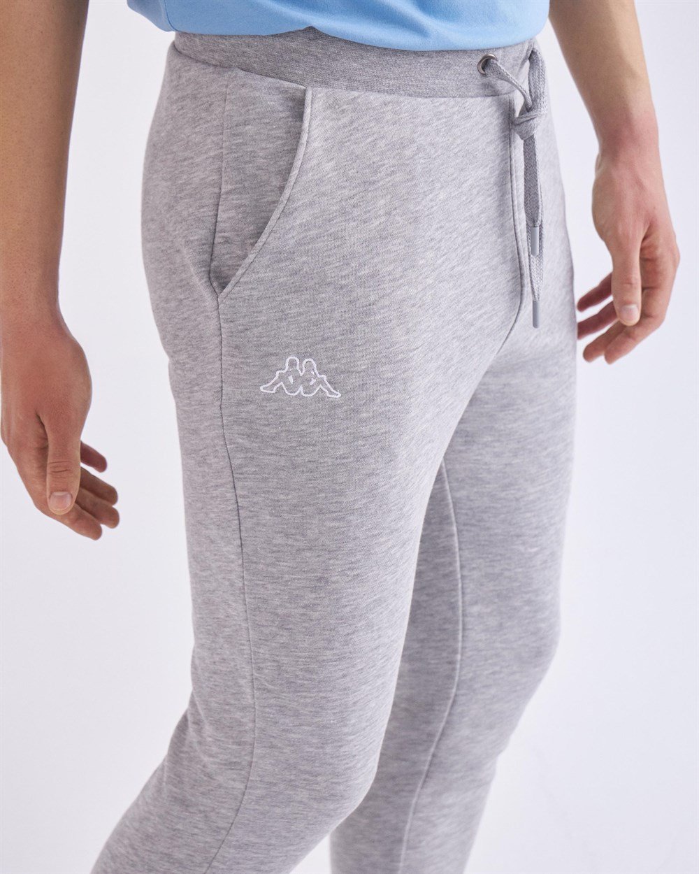 Kappa Logo Zanty Tk Erkek Gri Antrenman Eşofman Altı - 341D3SW-77M