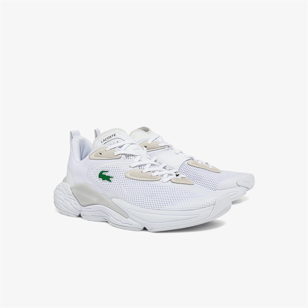 Lacoste Aceshot Erkek Beyaz Günlük Spor Ayakkabı - 743SMA0013-21G
