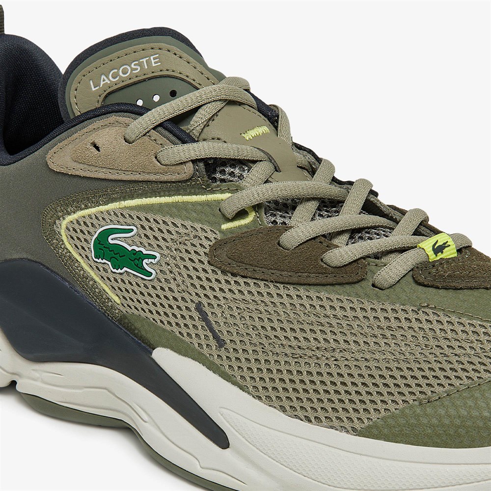 Lacoste Aceshot Erkek Yeşil Günlük Spor Ayakkabı - 743SMA0013-AFI