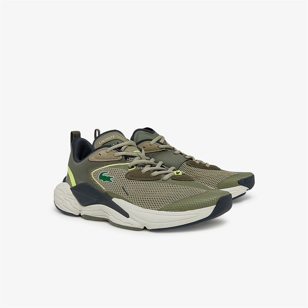 Lacoste Aceshot Erkek Yeşil Günlük Spor Ayakkabı - 743SMA0013-AFI