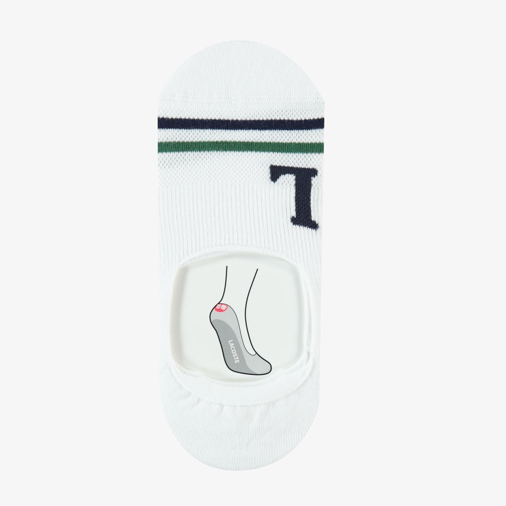 Lacoste Kadın Beyaz Babet Çorap