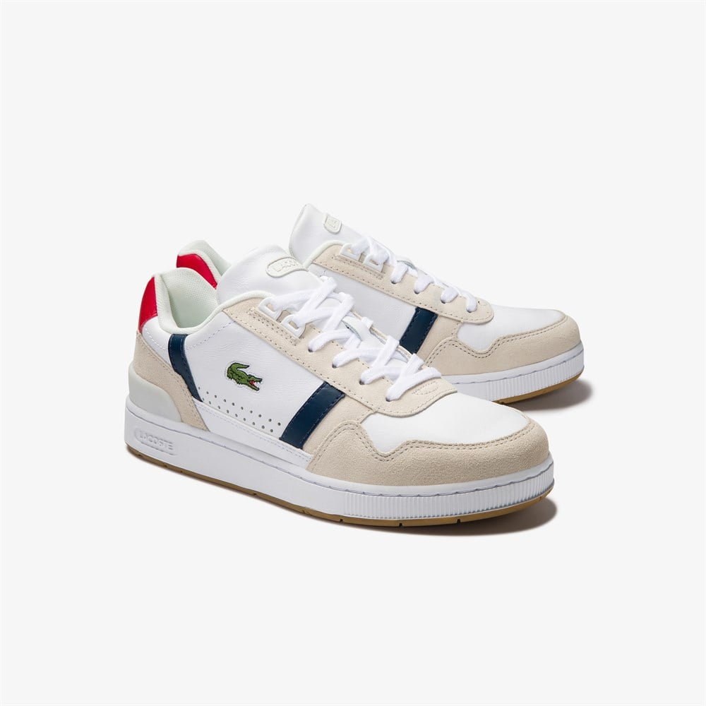 Lacoste T-Clip Kadın Beyaz Günlük Spor Ayakkabı - 740SFA0043-407