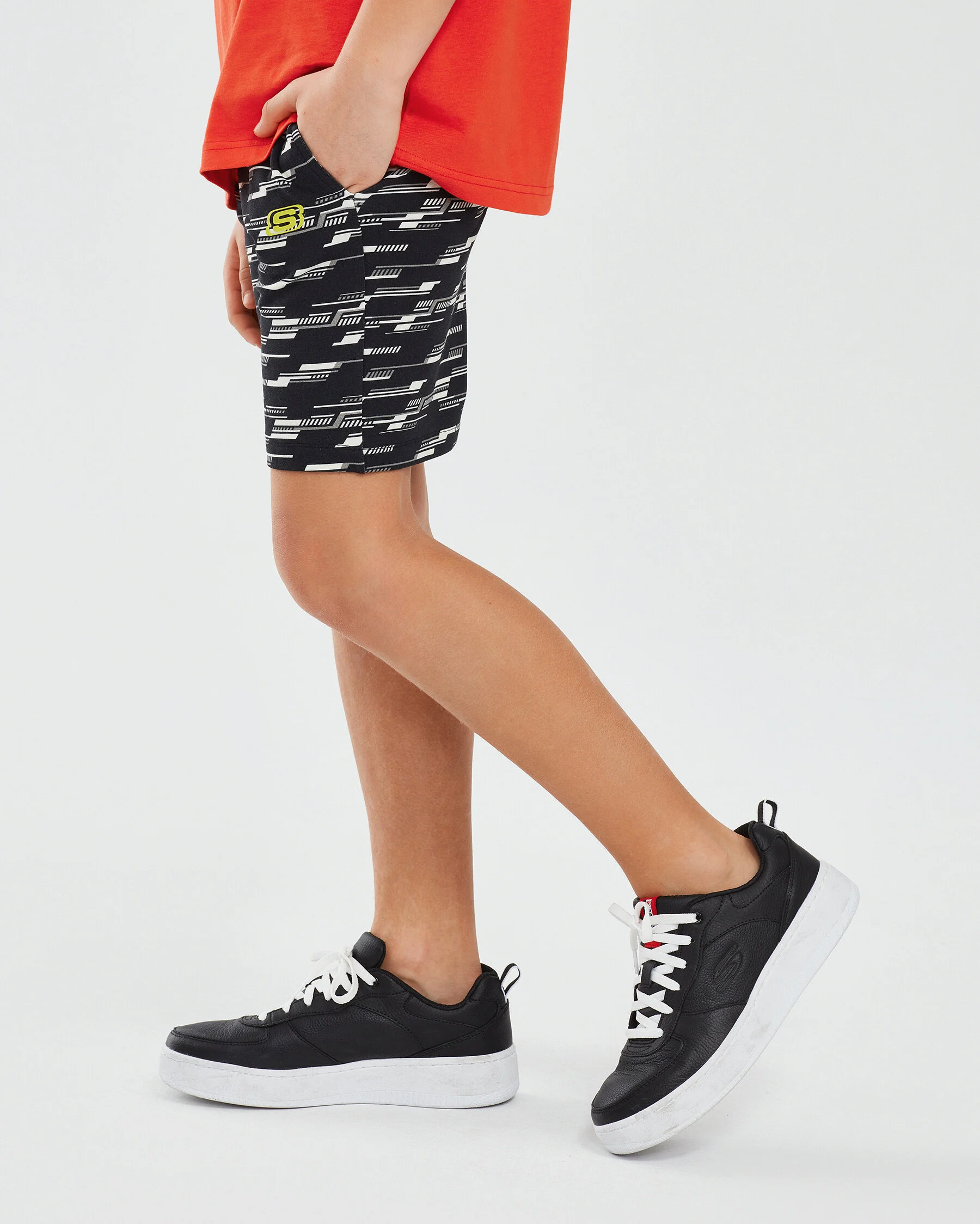 Lightweight Fleece Two Yarn B 5 Inch Short Çocuk Şort