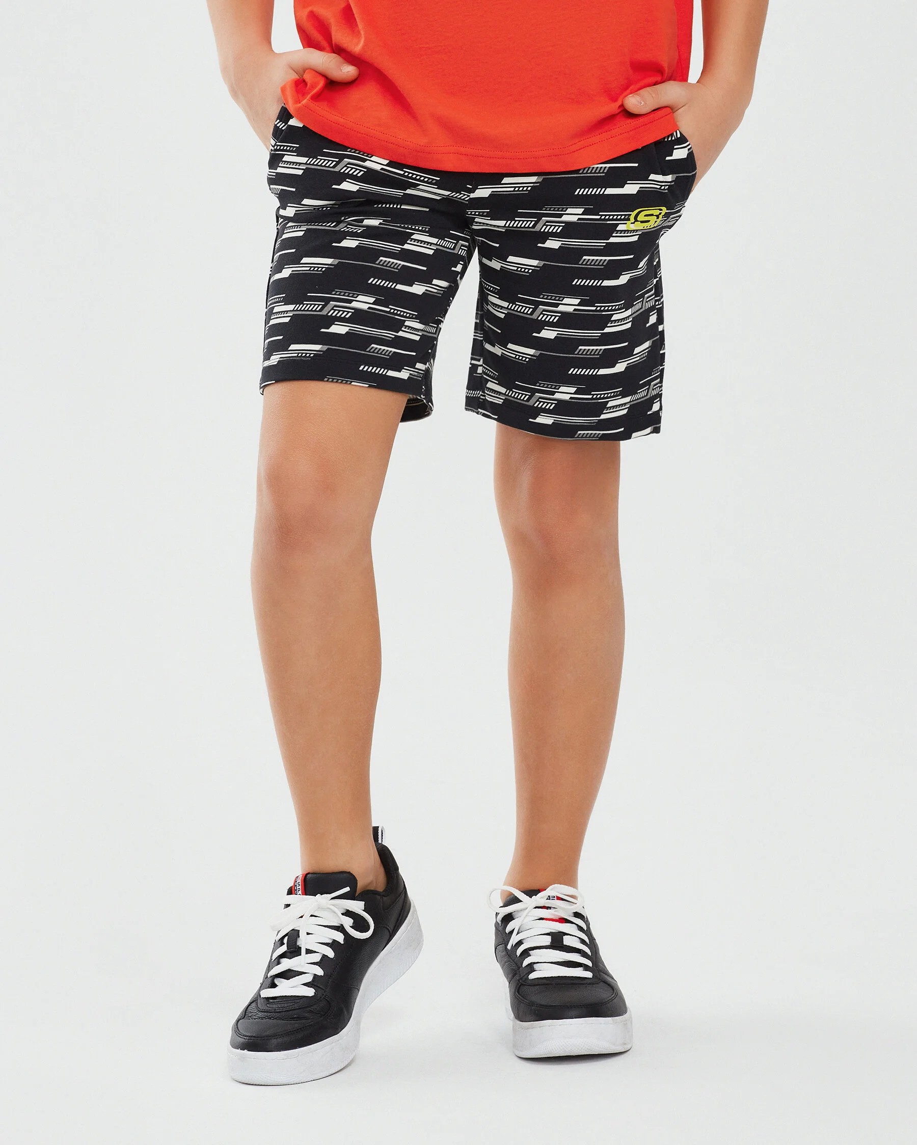 Lightweight Fleece Two Yarn B 5 Inch Short Çocuk Şort