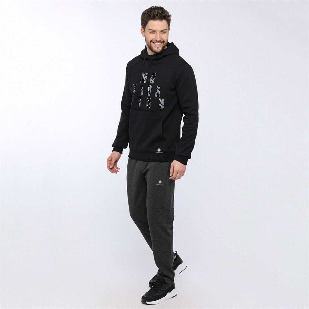 Lumberjack 0W Ace Slogan Hoodıe Unisex Spor Giyim - 100565086