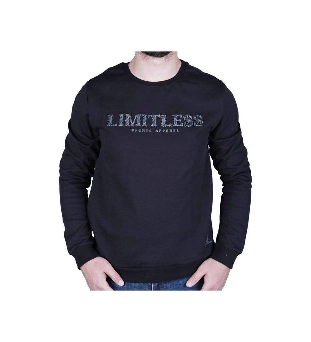 Lumberjack 0W Ivan Slogan Sweatshırt Erkek Spor Giyim - 100565246