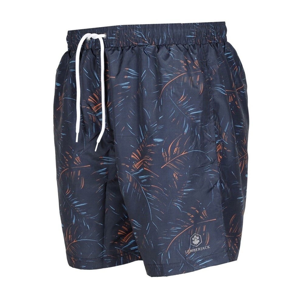 Lumberjack 1M Ct490 Leaf Swim Short Erkek Deniz Şortu - 100584008