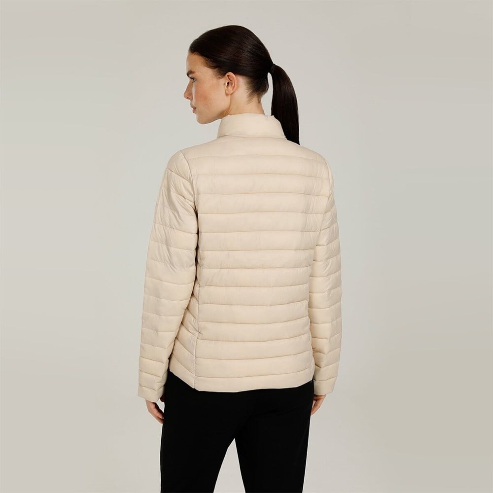 Lumberjack 1W Basıc Padded Coat  1Pr Kadın Beyaz Mont - 101044456