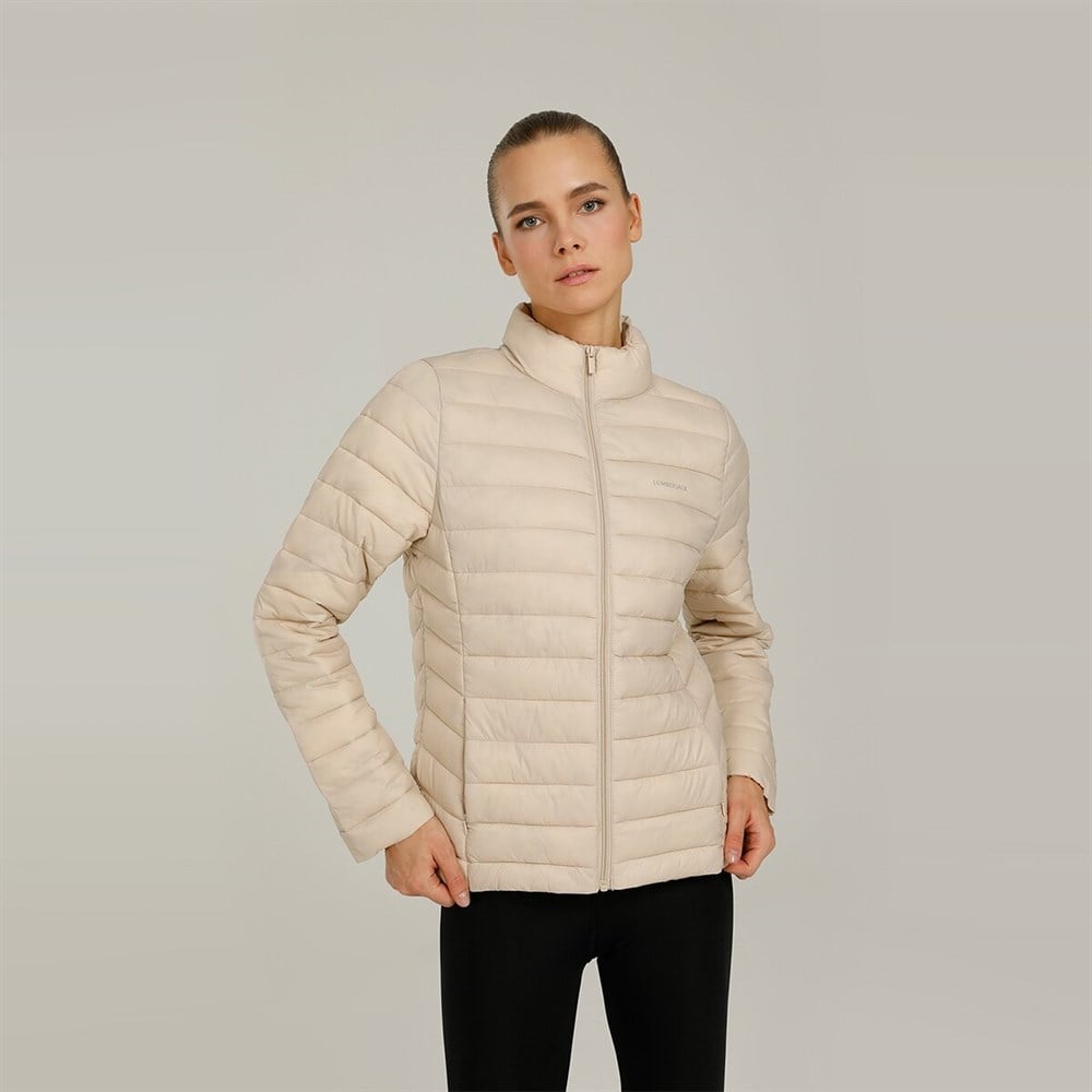 Lumberjack 1W Basıc Padded Coat  1Pr Kadın Beyaz Mont - 101044456