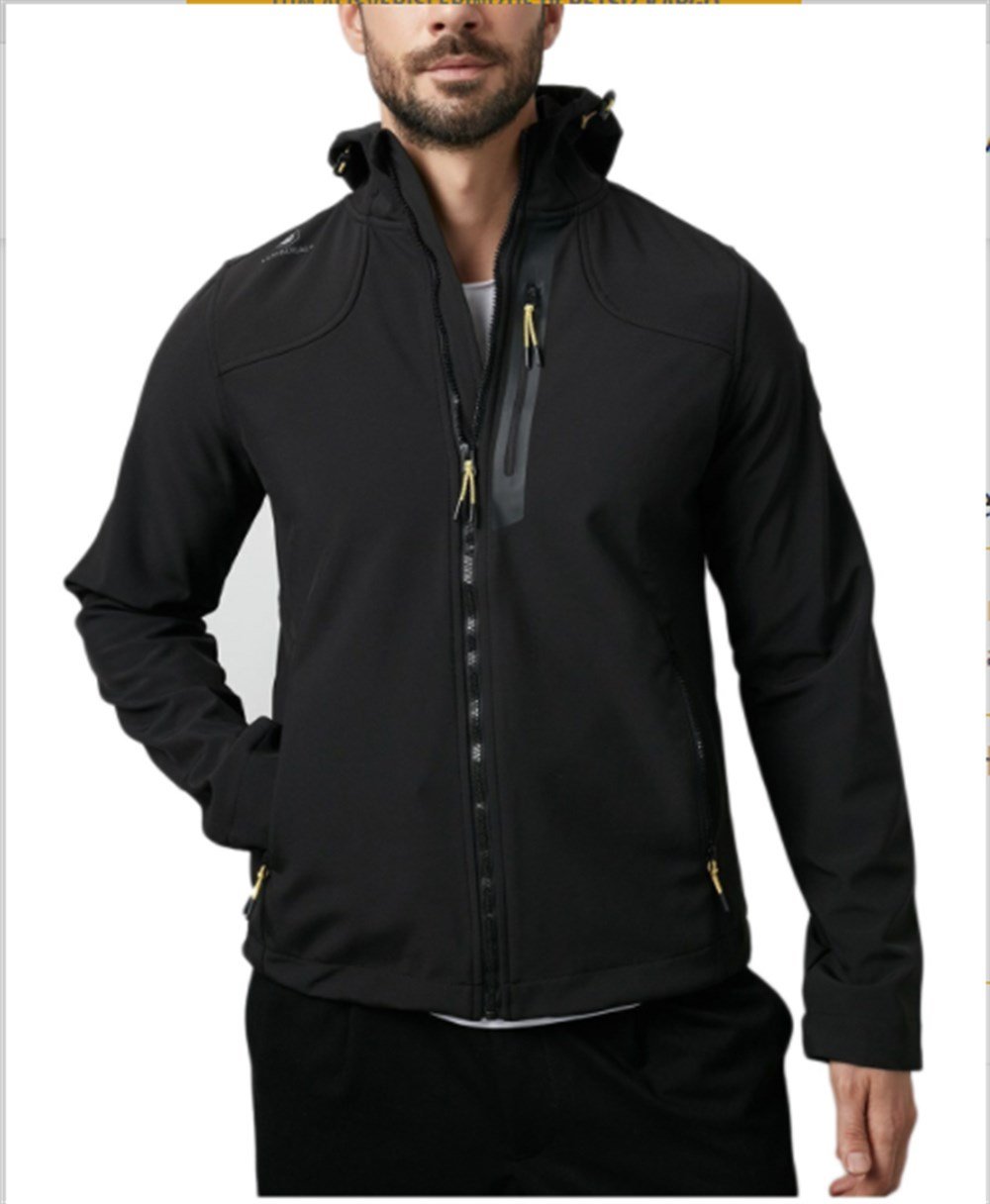 Lumberjack 1W Gt17 New Trend Softshell 1Pr  Erkek Siyah Mont - 101044887