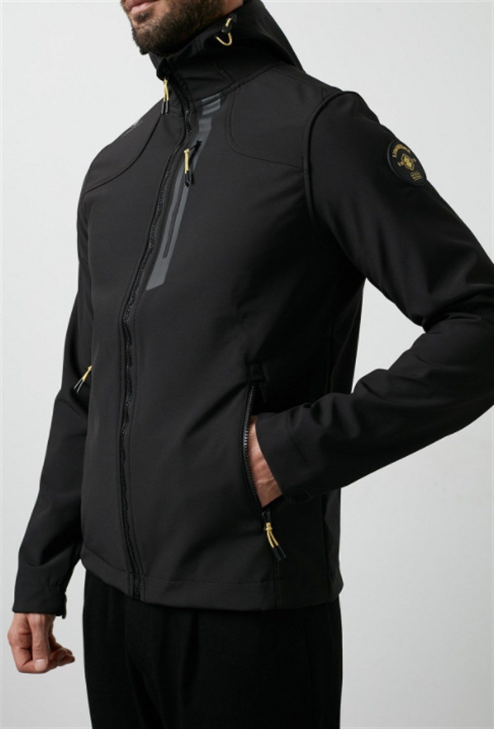 Lumberjack 1W Gt17 New Trend Softshell 1Pr  Erkek Siyah Mont - 101044887