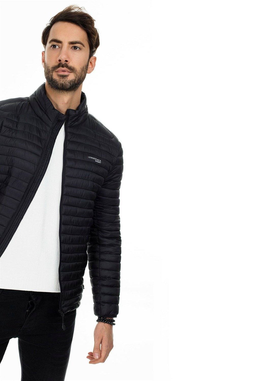 Lumberjack 9w Perry Coat Erkek Siyah Mont - 100438123