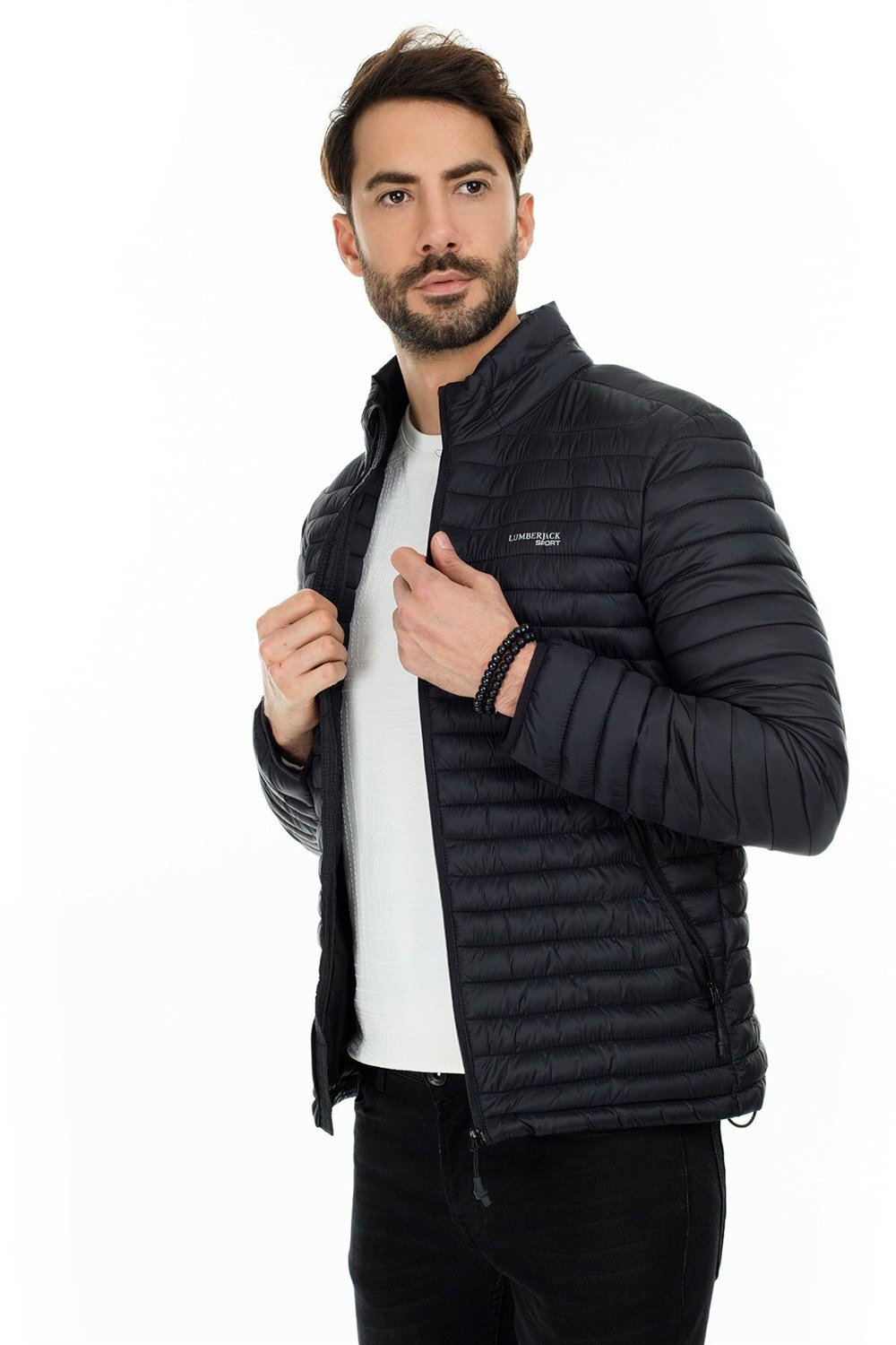 Lumberjack 9w Perry Coat Erkek Siyah Mont - 100438123