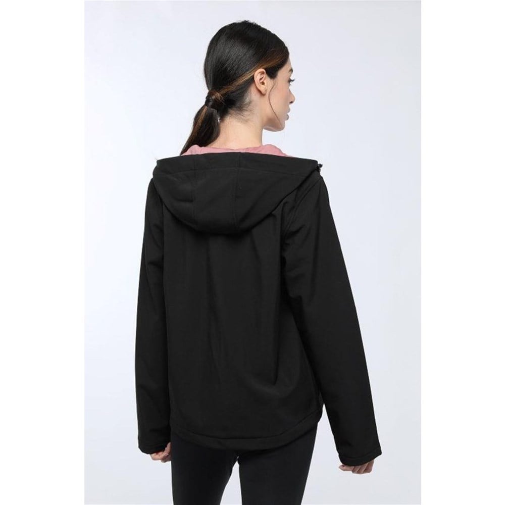 Lumberjack Basic Softshell W 1Pr Kadın Siyah Ceket - 101044467