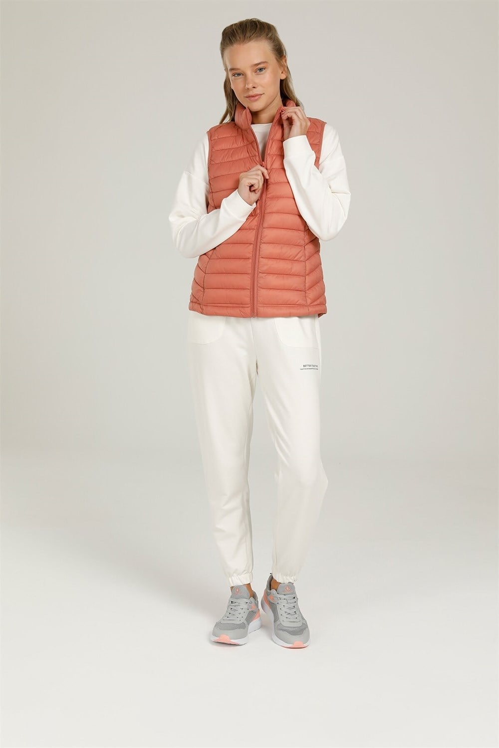 Lumberjack Basic Vest 1Pr Kadın Pembe Yelek - 101044540