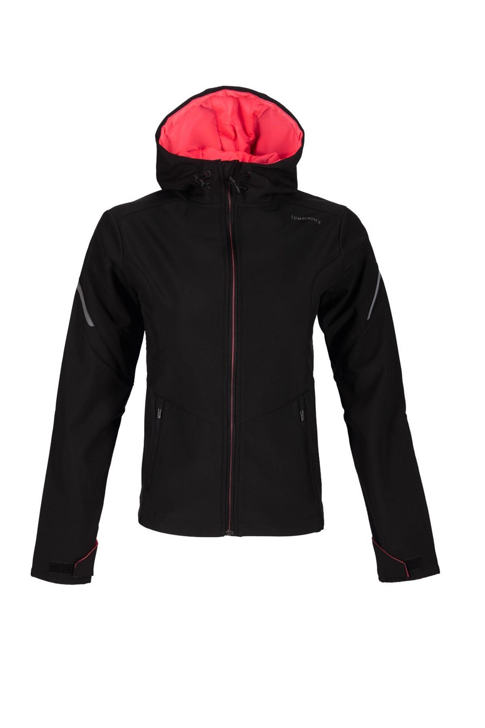 Lumberjack SN144 Harvey Softshell 1Pr Kadın Siyah Polar Ceket - 101044503