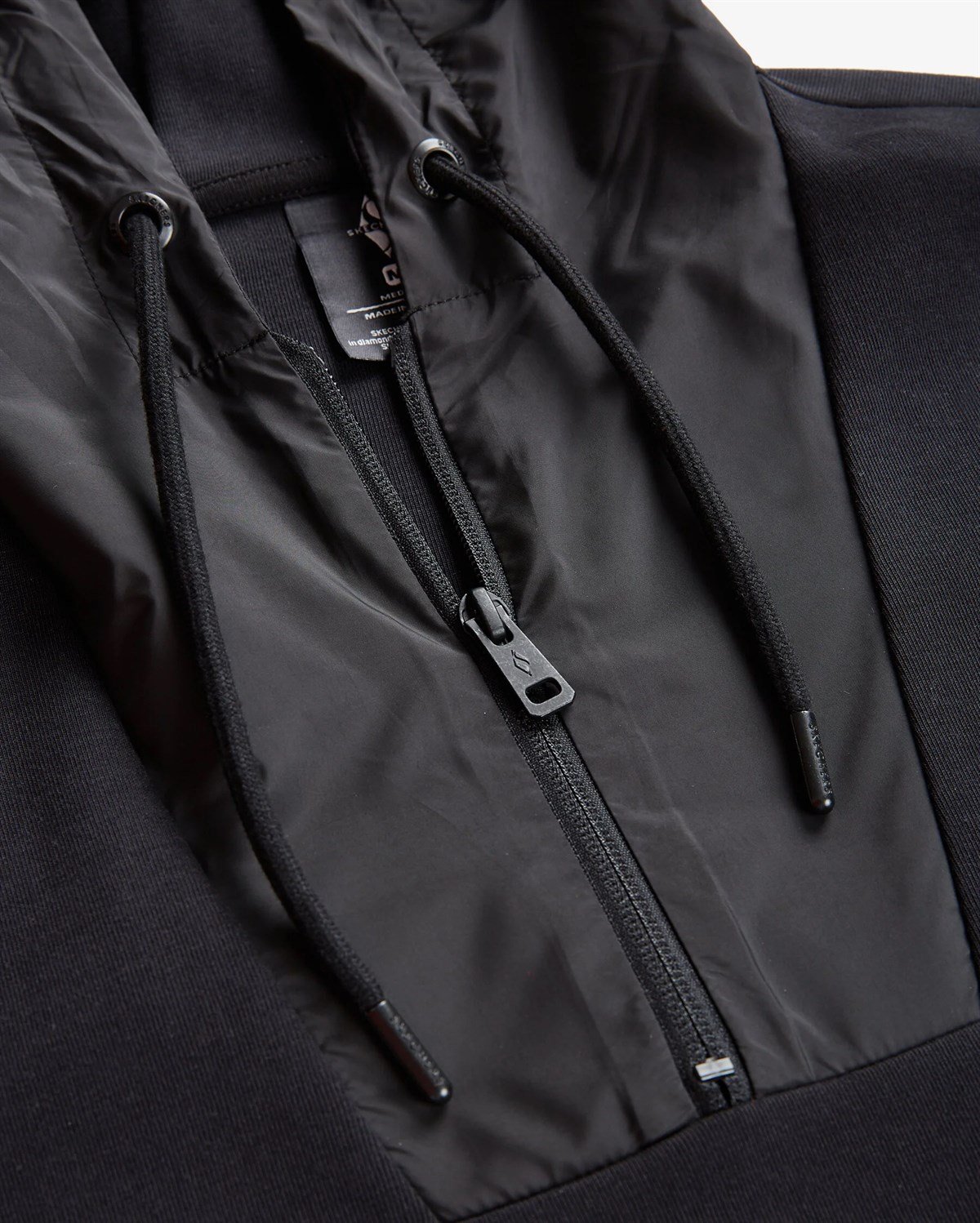 M 2XI-Lock Woven Detailed Hoodie