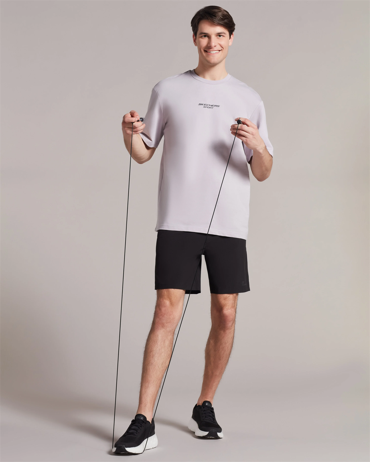 M Graphic Tee Reflect Logo Oversize T-Shirt