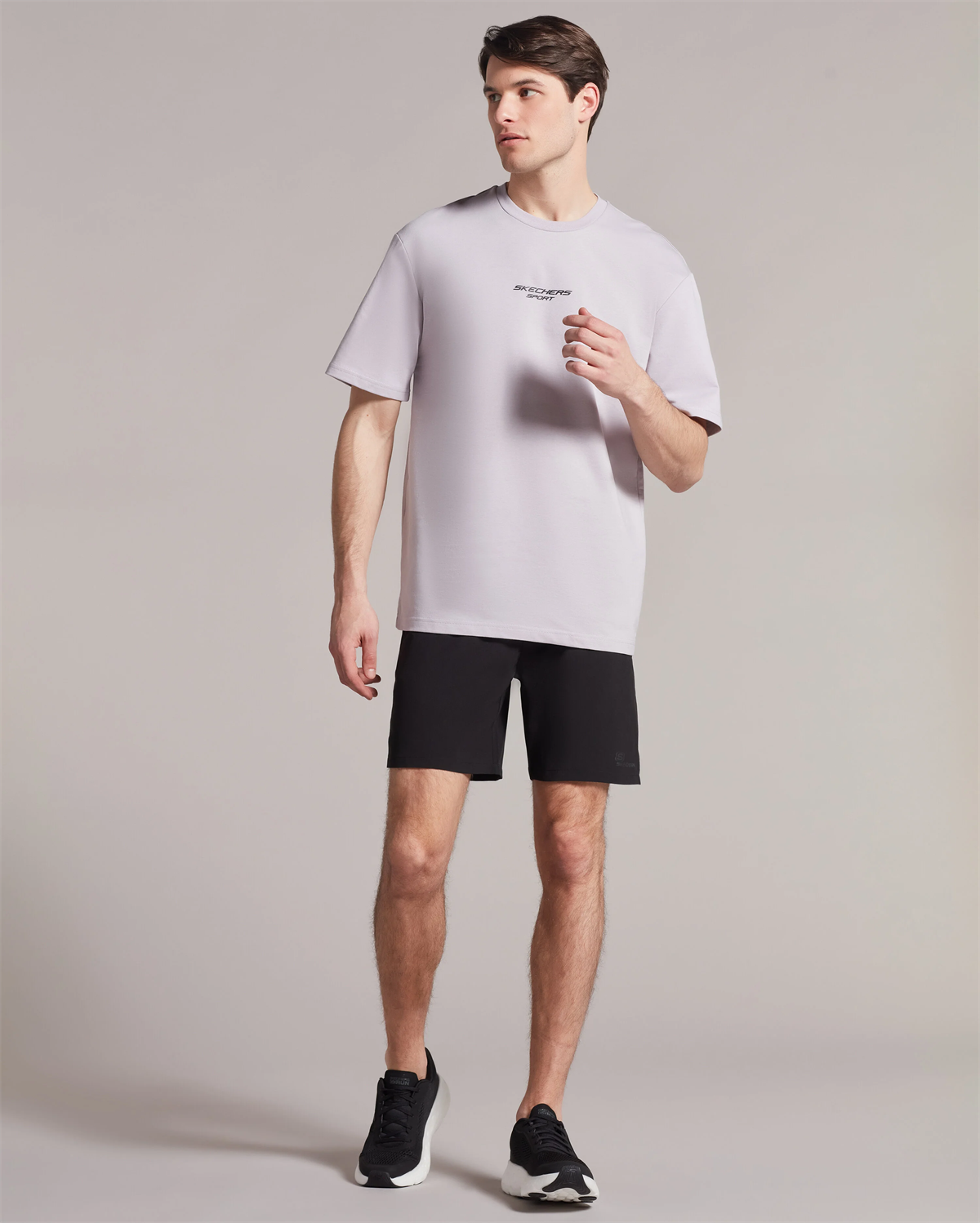 M Graphic Tee Reflect Logo Oversize T-Shirt