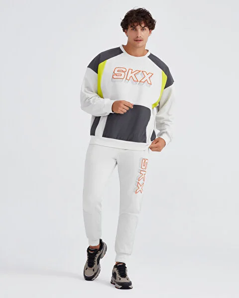 M LW Fleece Crew Neck Sweatshirt Erkek Sweatshirt