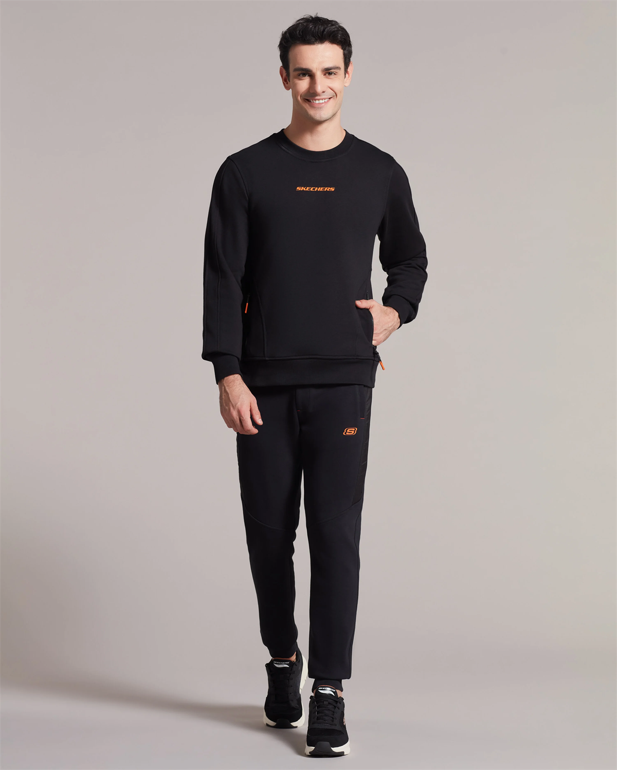 M LW Fleece Pop Up Detailed Jogger Sweatpant