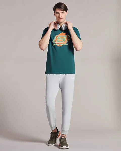 M Micro Collection Side Zipped Jogger Pant Erkek Eşofman Altı