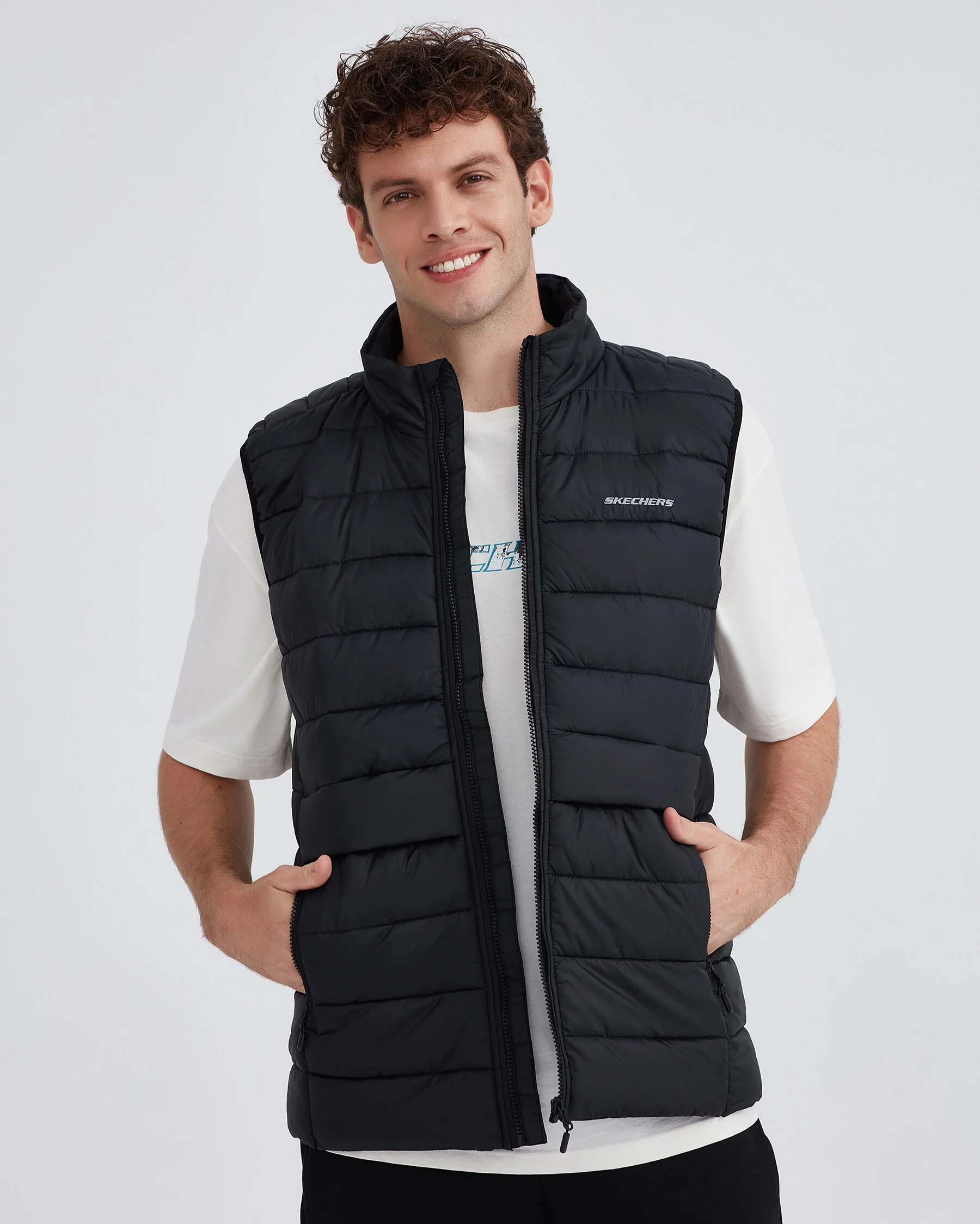 M Outerwear Padded Vest Erkek Yelek