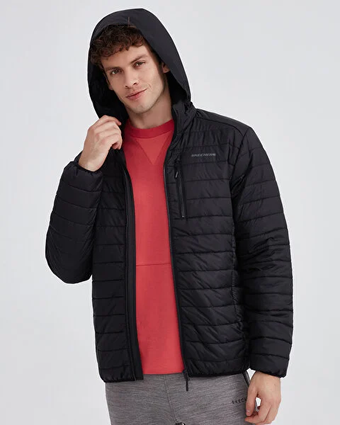 M Panel Turtle Neck Jacket