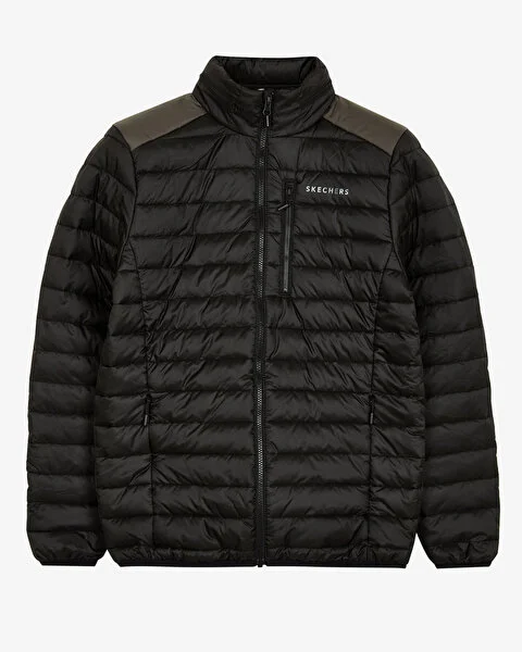 M Panel Turtle Neck Jacket