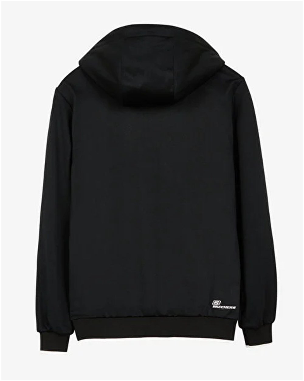 M Raschel Woven Detailed Hoodie