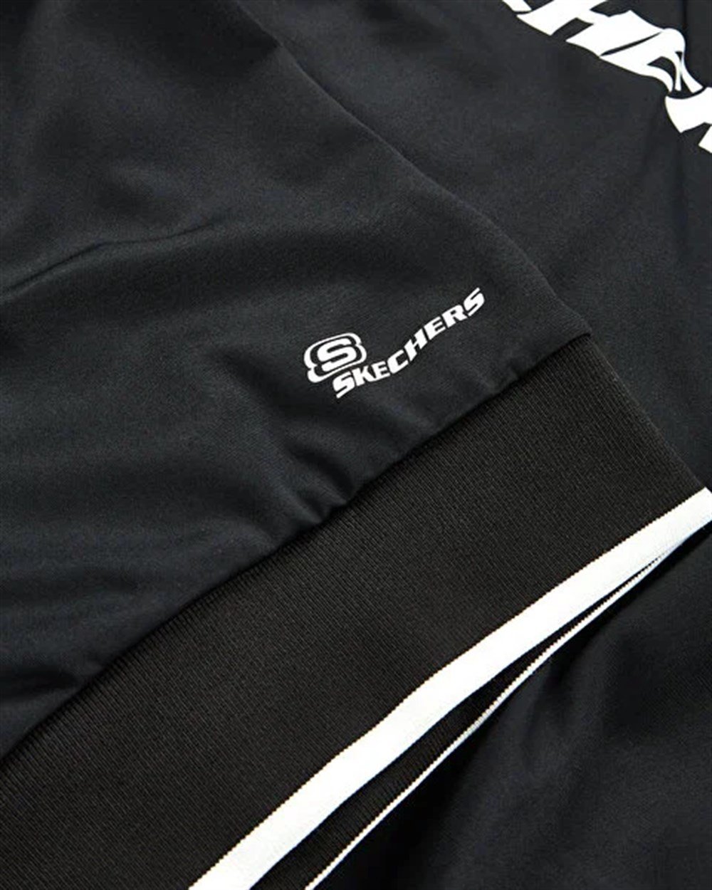 M Raschel Woven Detailed Hoodie