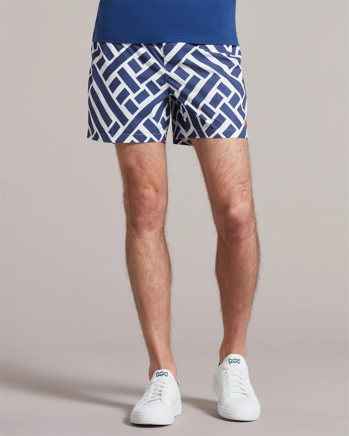 M Swimwear printed 5 inch Swimshort