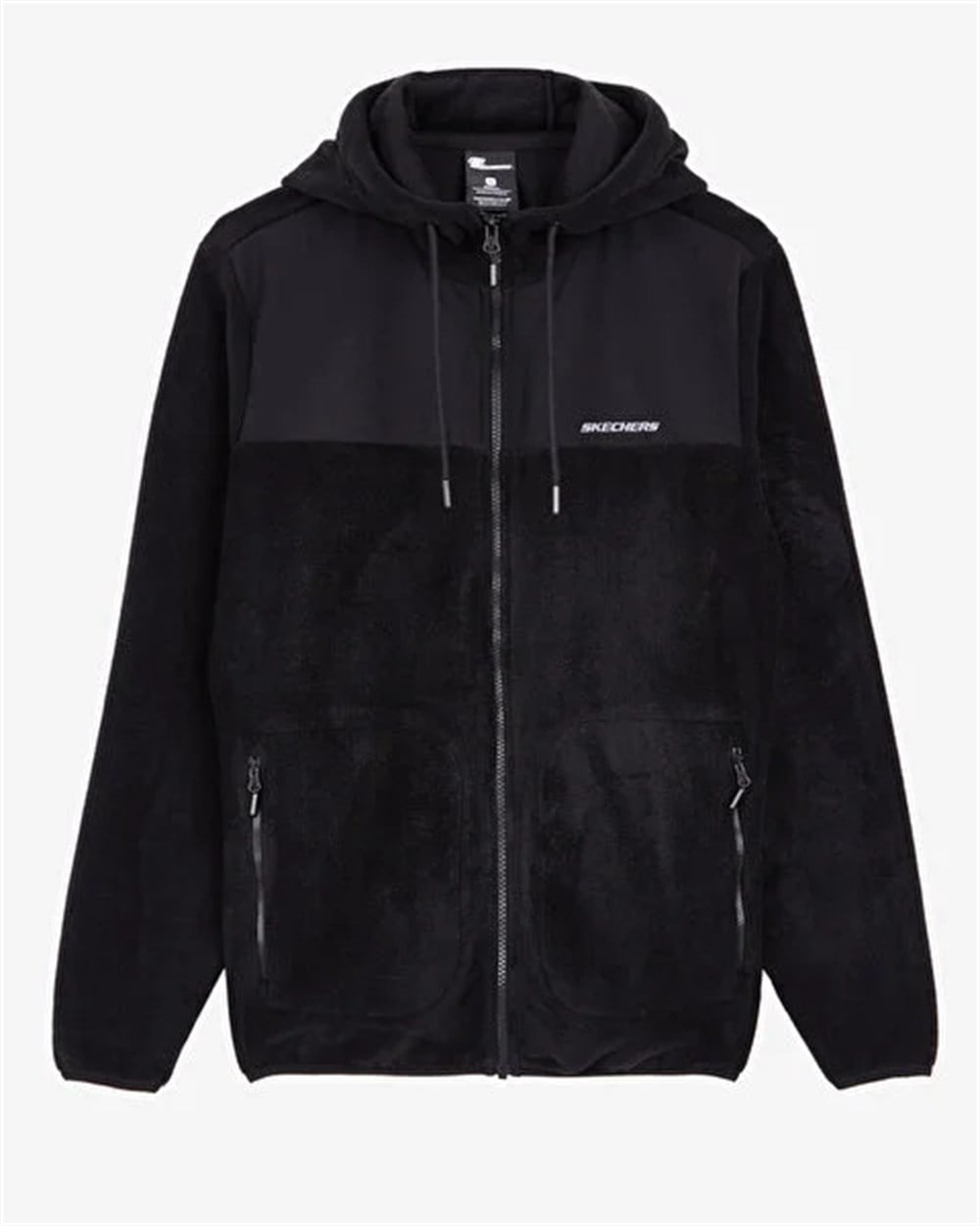 M Woven Panel Full Zip Polar