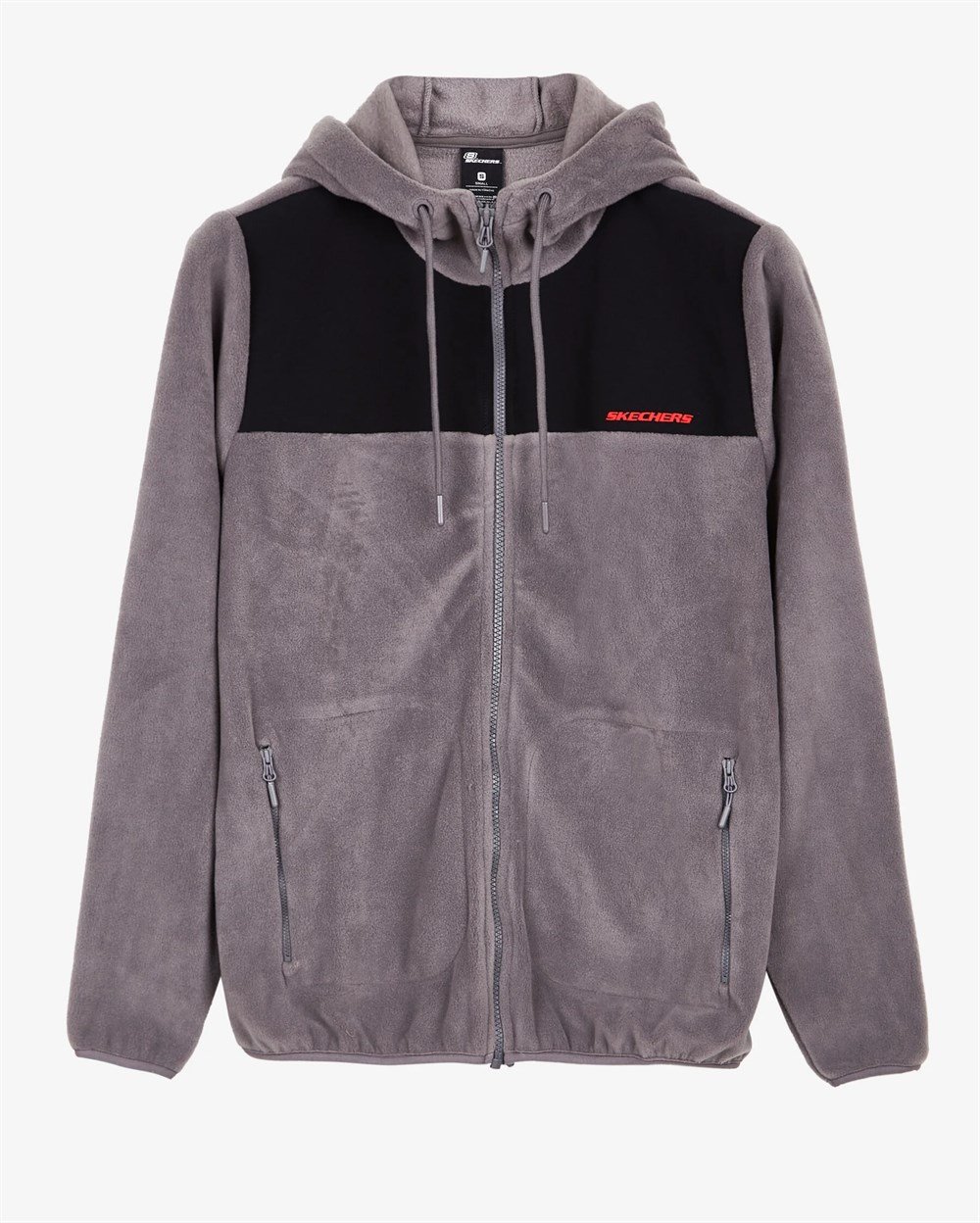 M Woven Panel Full Zip Polar