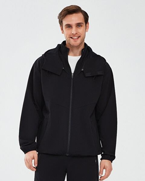 Micro Collection M Hooded  Jacket Erkek Ceket