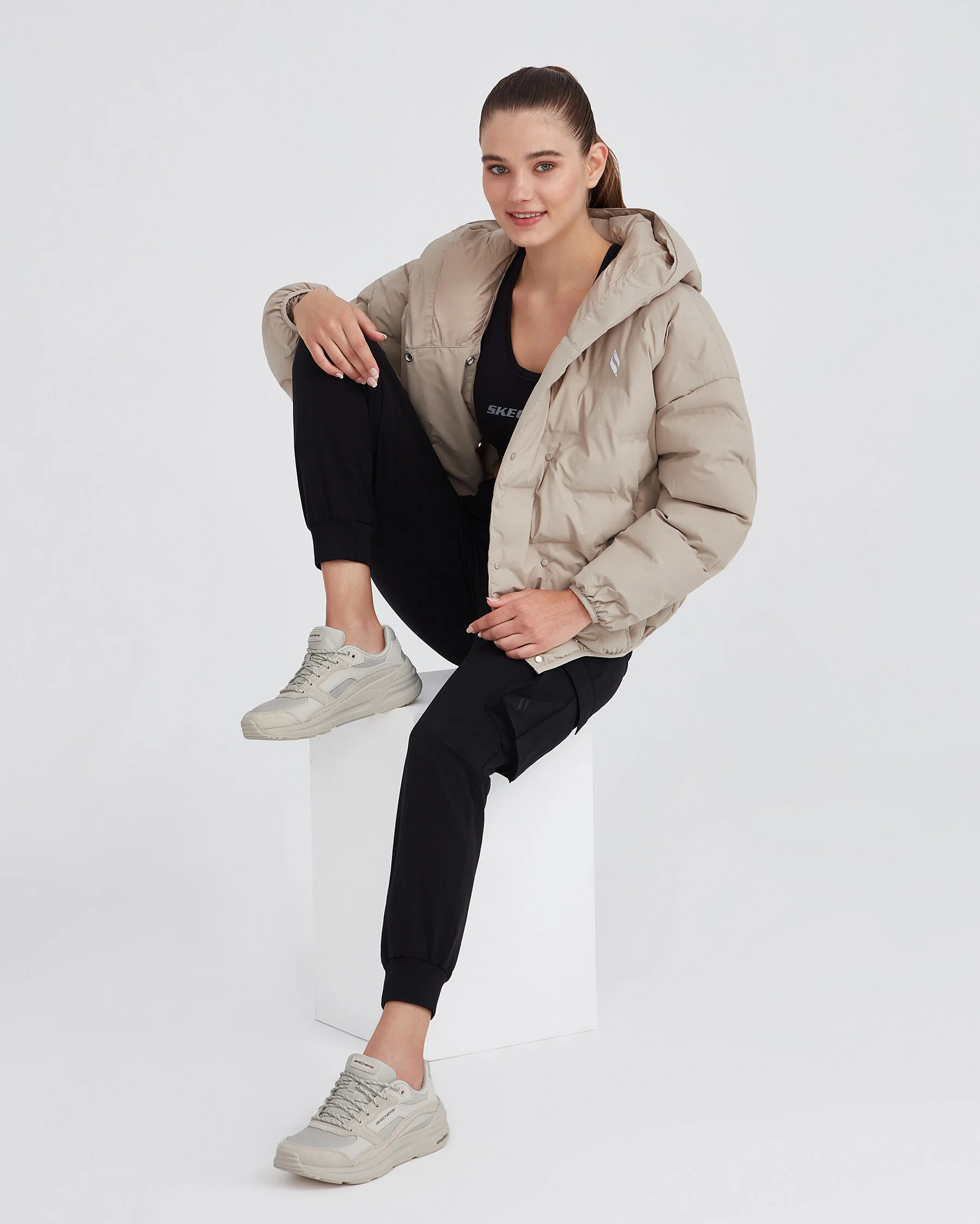 Micro Collection W Jogger Woven Pant Kadın Eşofman Altı