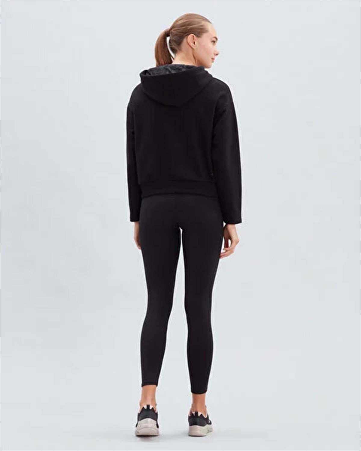 Mid Weight Fleece W Hoodie Sweatshirt