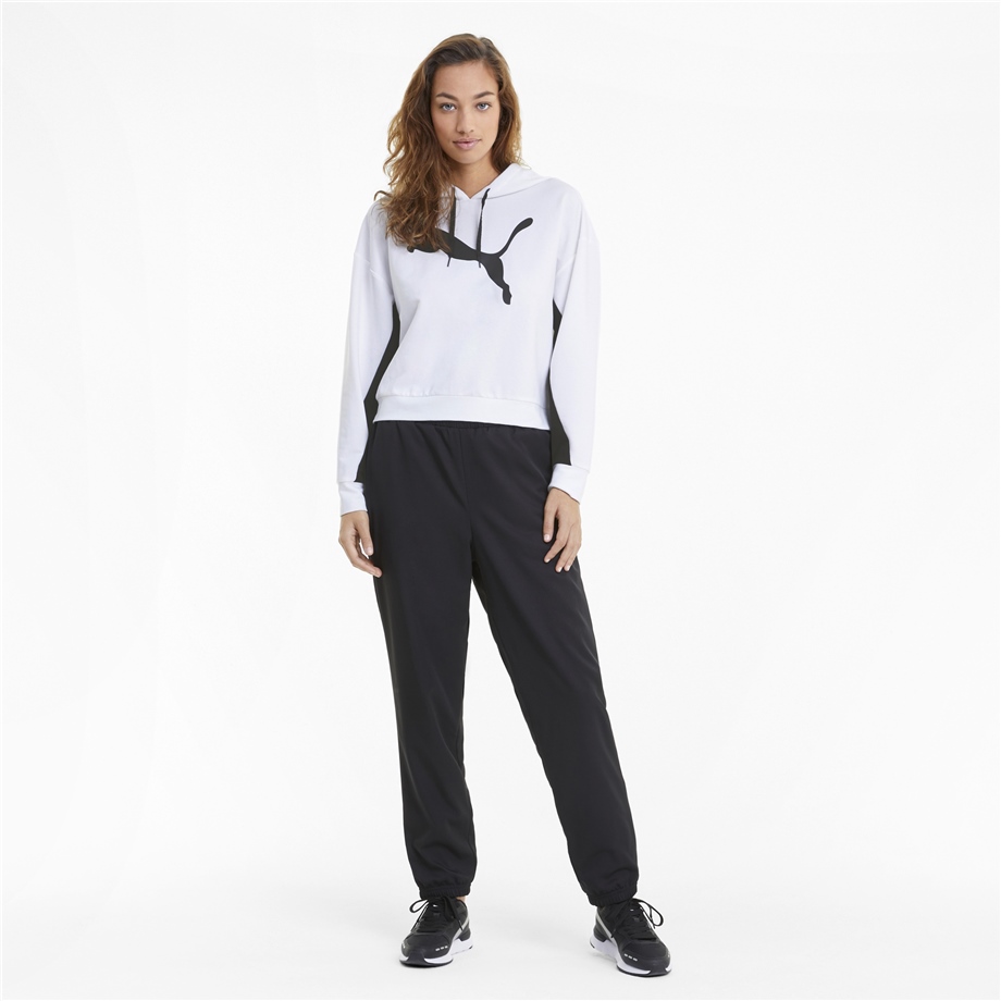 Modern Sports Hoodie Puma White