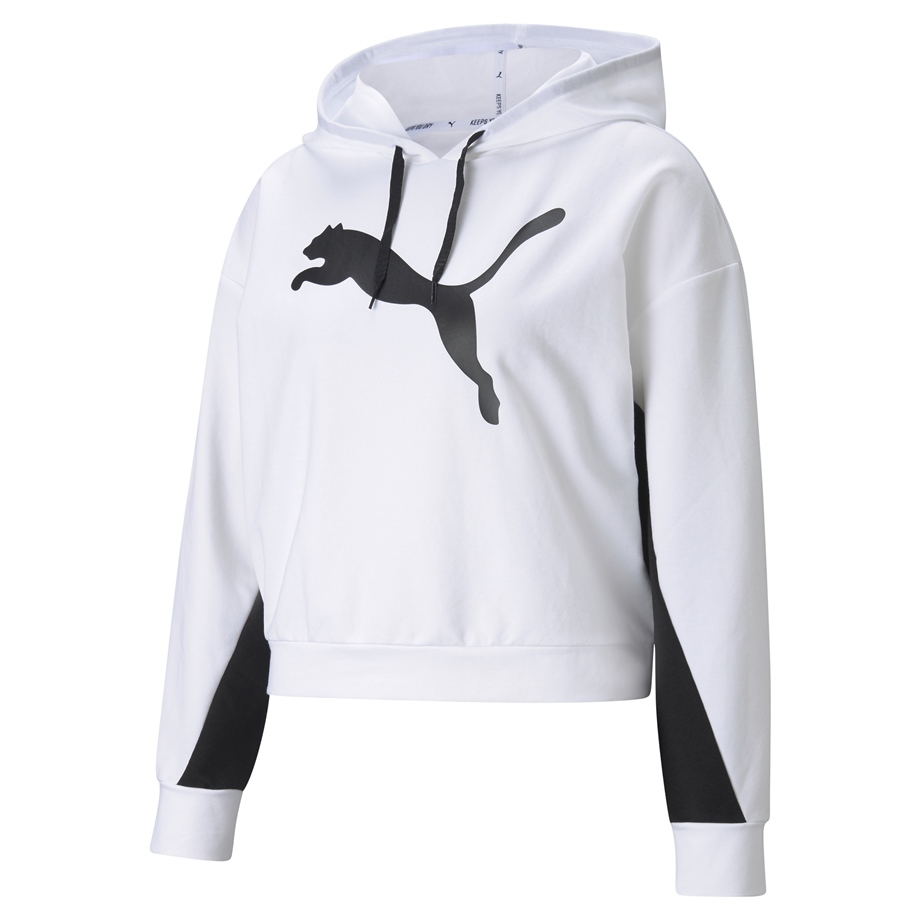 Modern Sports Hoodie Puma White