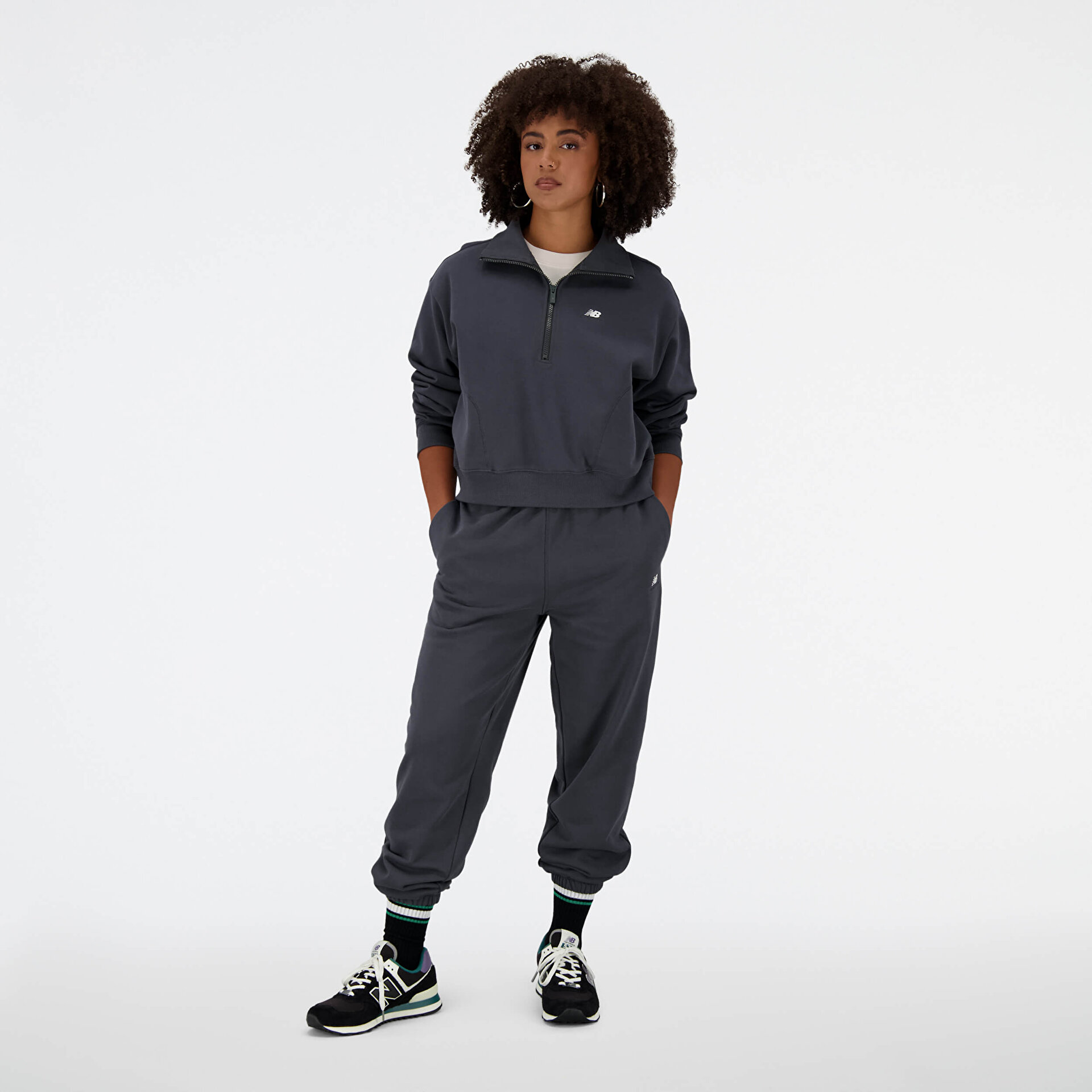 NB Lifestyle Women Hoodie Kadın Sweatshirt