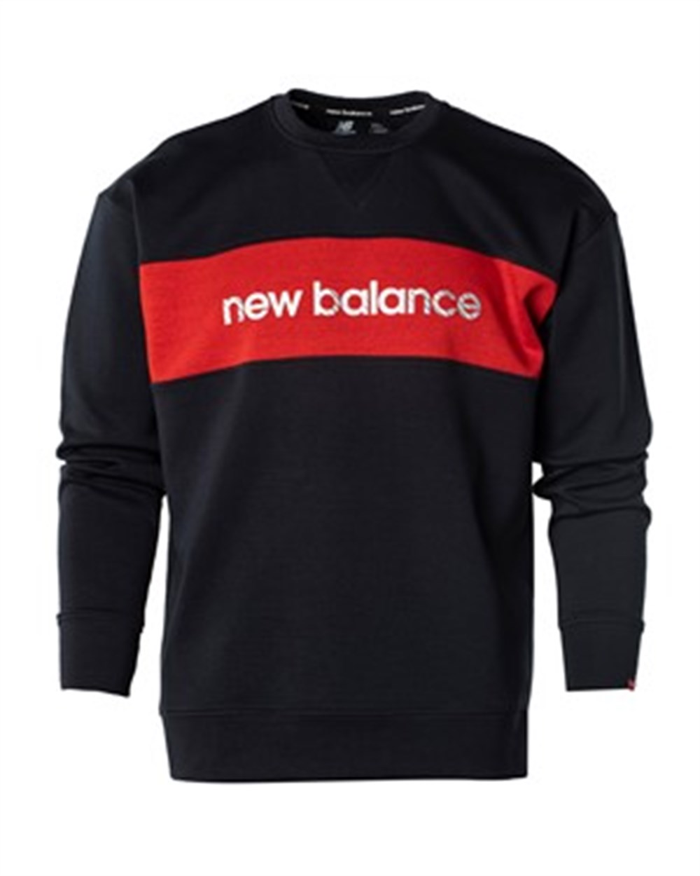 New Balance Lifestyle Erkek Siyah Sweatshirt - MPC3143-AVI